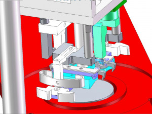 the latest automatic n95 mask machine production line drawings 3D Model