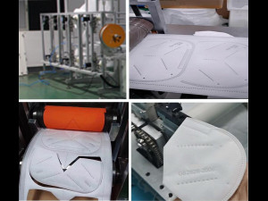 the latest automatic n95 mask machine production line drawings 3D Model