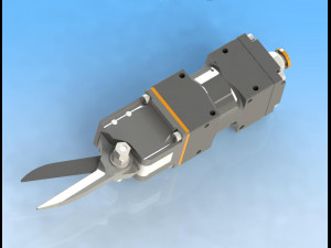 opt pneumatic scissors for mask machine 3D Model