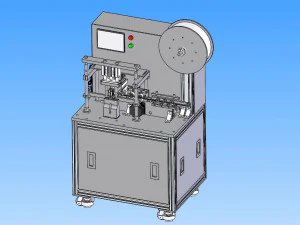 ultrasoon lasapparaat voor neusbeugel van masker 3D Model