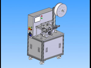 ultrasonic welding machine for nose bar of mask 3Dモデル