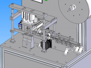 ultrasonic welding machine for nose bar of mask 3Dモデル