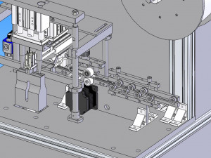 ultrasonic welding machine for nose bar of mask 3Dモデル