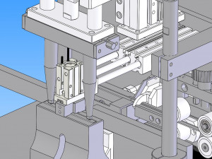 ultrasonic welding machine for nose bar of mask 3Dモデル