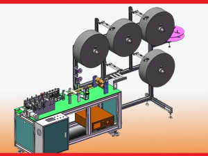 childrens mask machine Modelo 3D