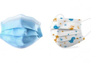 childrens mask machine childrens plane mask one drag two outer ear belt machine 3D Model