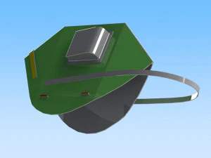 n95 mask ear banding machine 3D Model