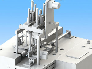 assembly assembly of kn95 mask ear band welding machine Modello 3D