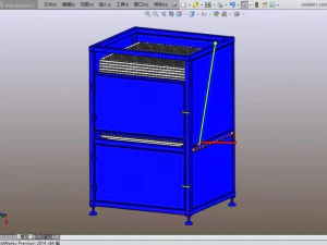 design model of linkage stepping mechanism 3D Model