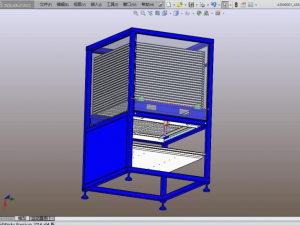 design model of linkage stepping mechanism 3Dモデル