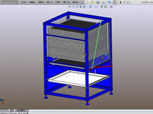 design model of linkage stepping mechanism 3Dモデル