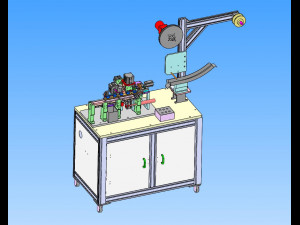 connector production equipment 3D Model