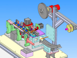 connector production equipment 3D Model