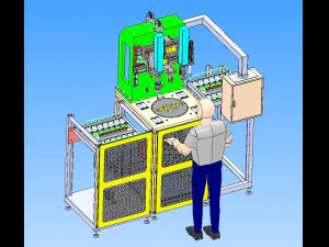 m&aacute;quina de apertar parafusos Modelo 3D