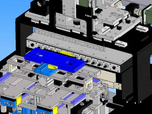 multi thread automatic winding machine 3D Model