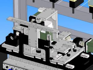 multi thread automatic winding machine 3D Model