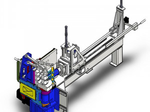 cnc automatic pipe bender 3Dモデル