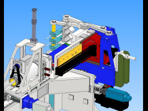 cnc automatic pipe bender 3D Model