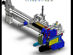 cnc automatic pipe bender 3D Model
