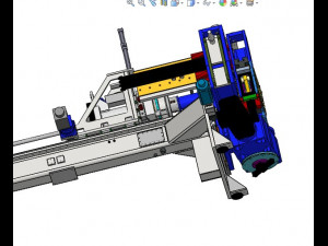 cnc automatic pipe bender 3D Model