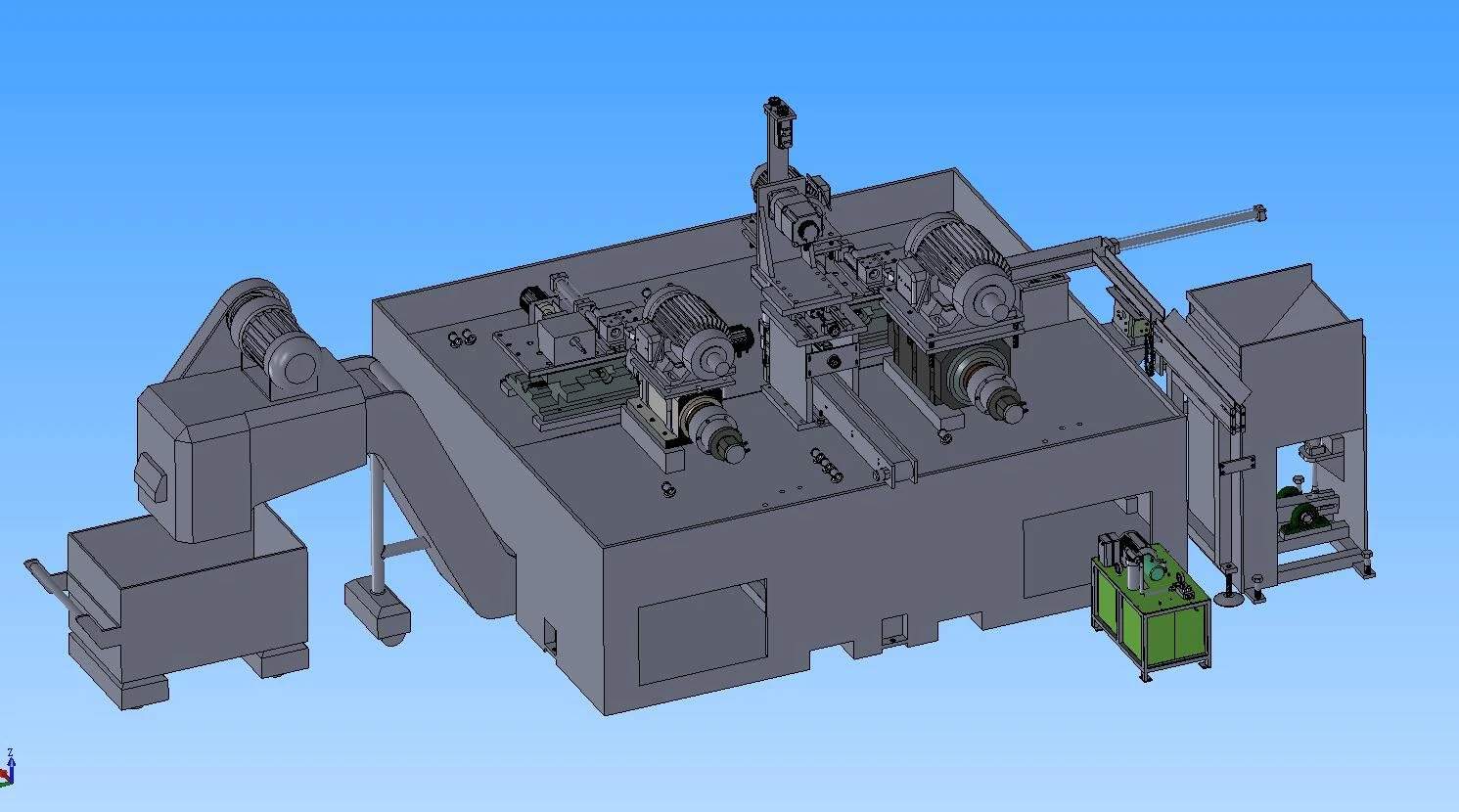a product processing machine 3D Model .c4d .max .obj .3ds .fbx .stl .blend 