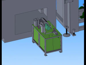 a product processing machine 3D Model