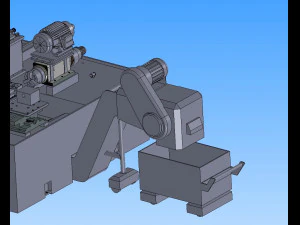 a product processing machine 3D Model