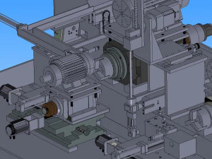 a product processing machine 3D Model