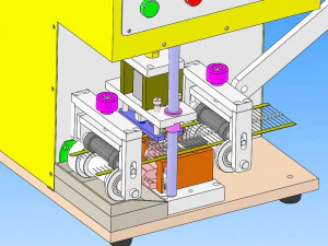 resistance automatic bending foot equipment 3D Model
