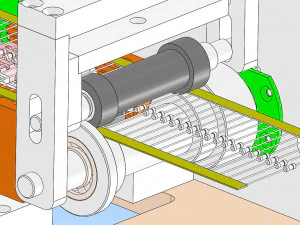 resistance automatic bending foot equipment 3D Model