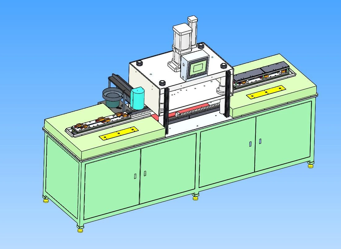 reciprocating riveting machine 3D Model .c4d .max .obj .3ds .fbx .stl .blend
