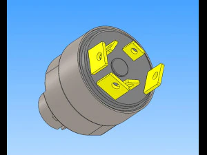 switch assembly line 3D Model