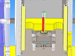 switch assembly line 3D Model