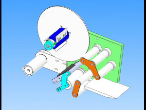 packaging box labeling machine 3D Model