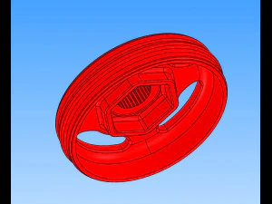 processing equipment for automobile wheel rim 3D Model