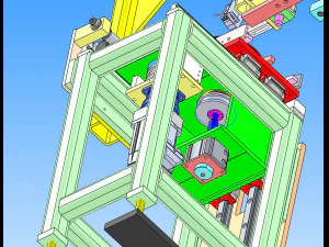 processing equipment for automobile wheel rim 3D Model
