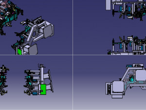 automobile rear wheel housing fixture Modello 3D