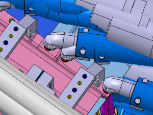 automobile front panel clamp Modelo 3D