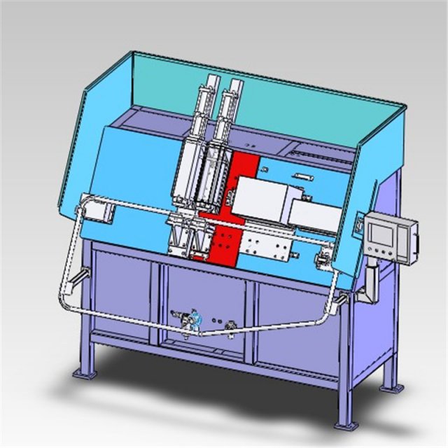 elbow flash butt welding machine 3D Model .c4d .max .obj .3ds .fbx .stl .blend 