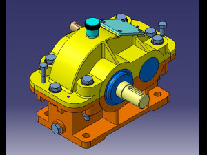 first stage reducer 3D Model
