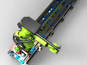 kuka seven axis robot 3D Model