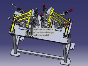 mbt welding fixture 3D Model