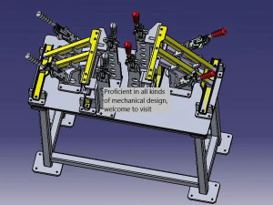 сварочное приспособление мбт 3D Модель