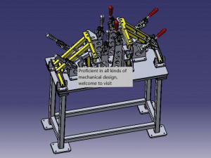 mbt welding fixture 3D Модель