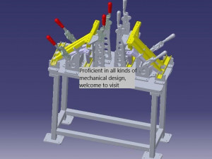 mbt welding fixture 3D Модель