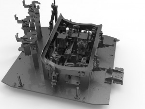 design of door frame fixture 3D Модель