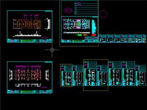 automobile hardware mold complete set of production cad drawing Modelo 3D