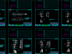 automobile hardware mold complete set of production cad drawing Modelo 3D