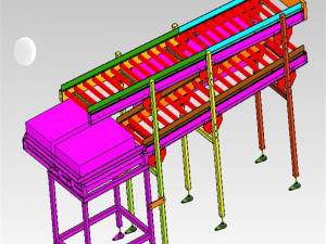 design of arc welding workstation with single robot and double fixture 3D Модель