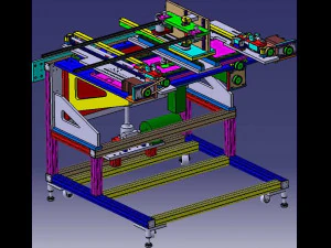 sistema de alimentaci&oacute;n Modelo 3D